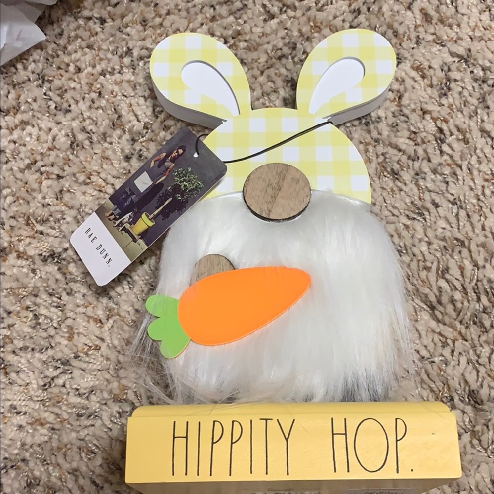 Rae Dunn Hippity Hop Easter Bunny